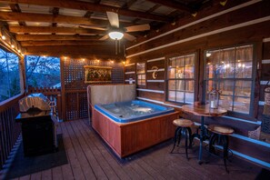 Bain à remous intérieur