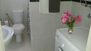 Bathroom - Vacation home with sea view (Dobra Voda)