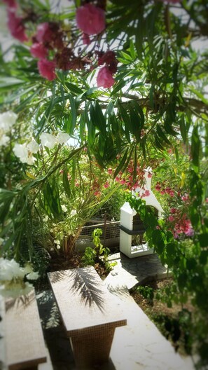 Overnattingsstedets uteområder