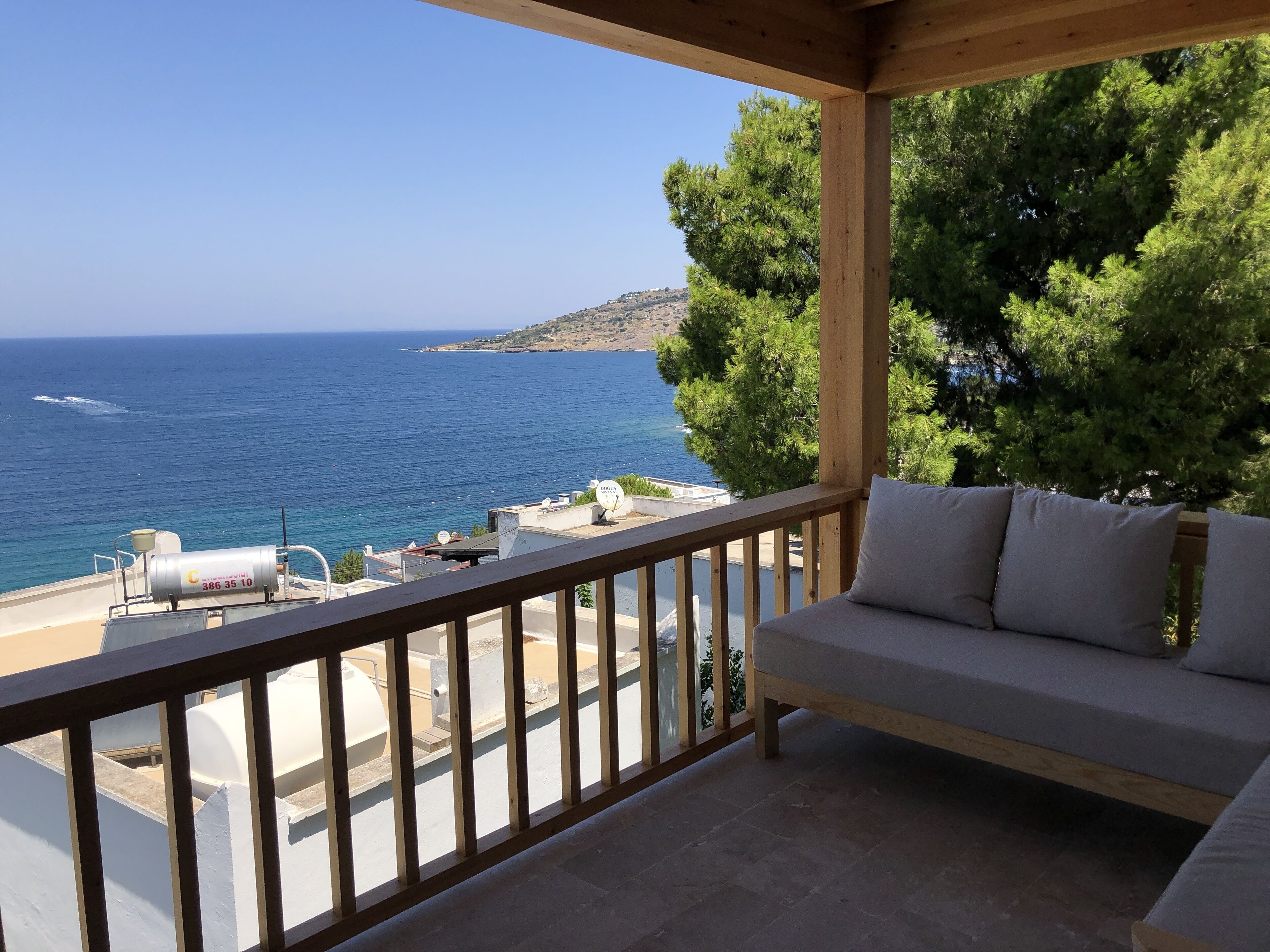 Útsýni frá gististað