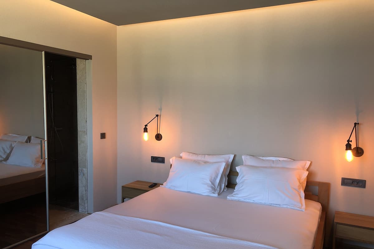 Deluxe Room 112 | Egyptiske bomuldslagner, premium-sengetøj, minibar