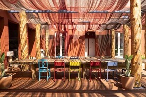 Outdoor dining - Hotel Rural Da Barrosinha (Alcácer do Sal)