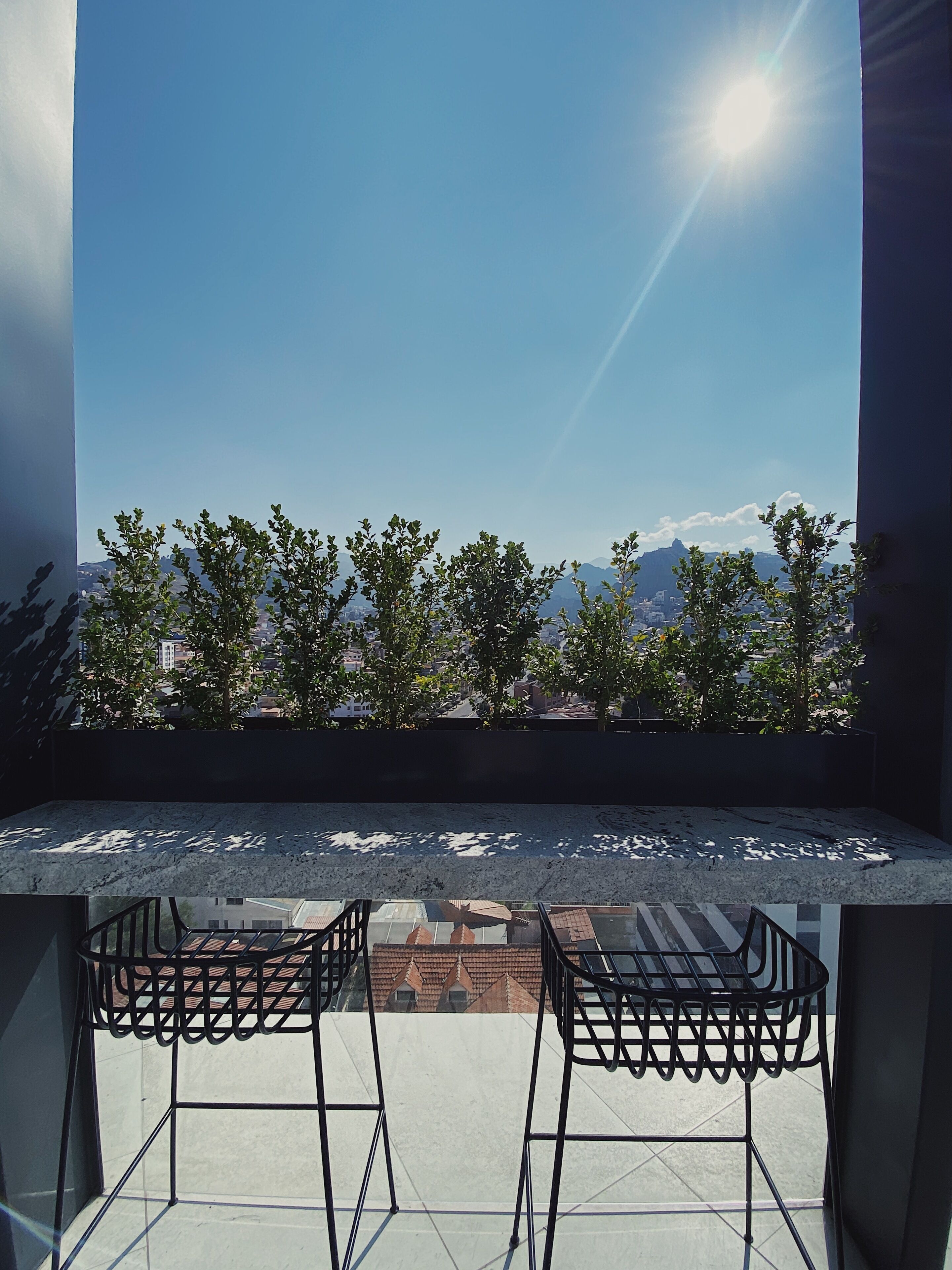 Terraza en la azotea