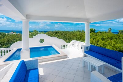 Ocean View Caribbean Villa - 4 Bedroom