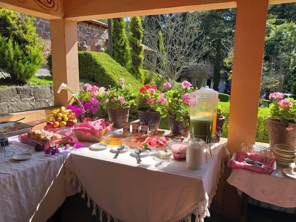 Repas de petit déjeuner