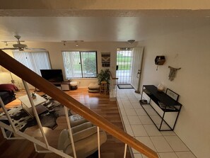 TV connectée, cheminée