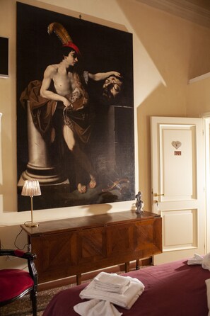 Doppelzimmer, Gemeinschaftsbad (Angel) | Wohnbereich