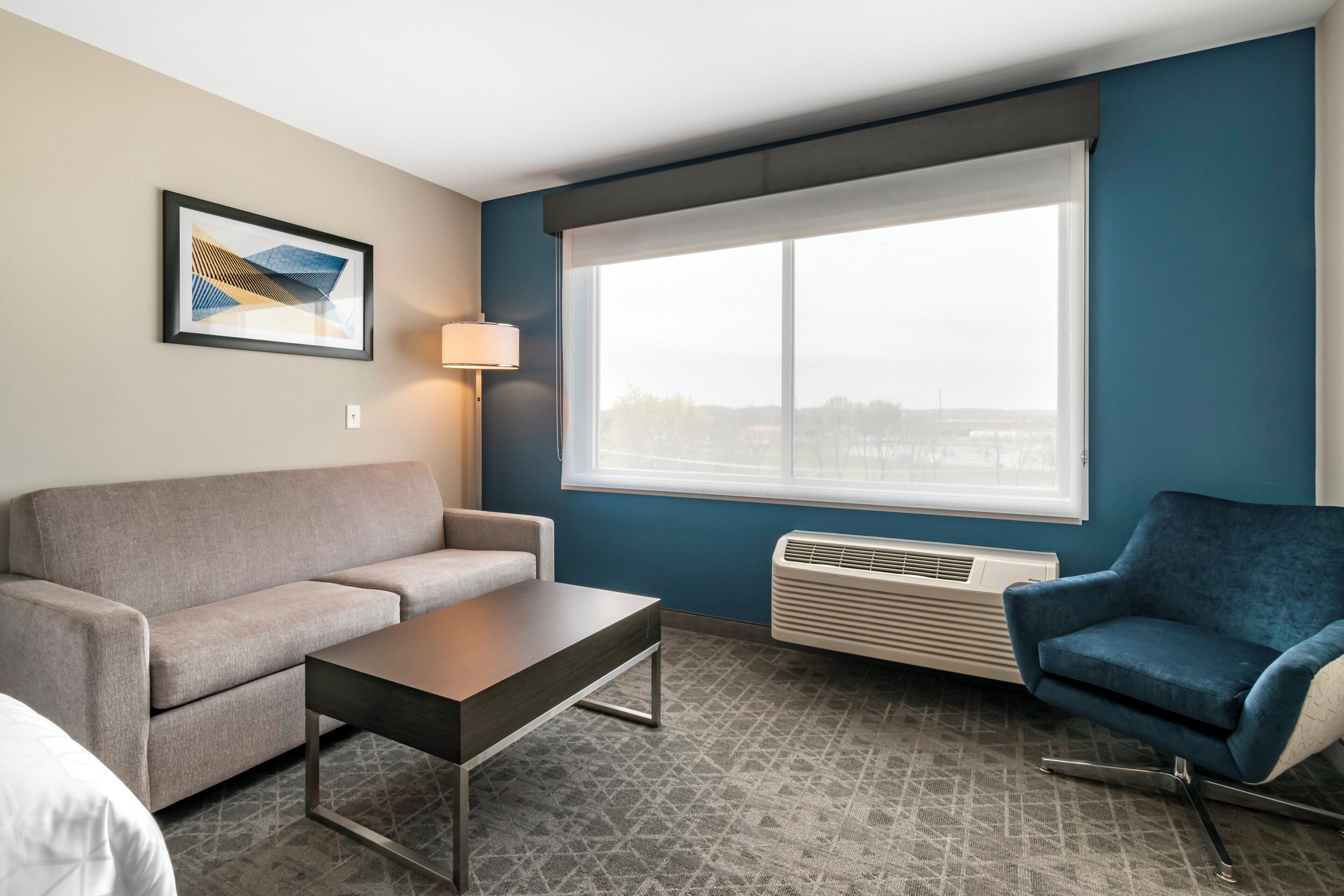 In-room safe, desk, blackout drapes, iron/ironing board