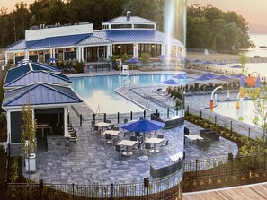 Alberca al aire libre 