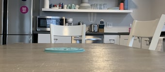 2nd House from the Beach/Boardwalk! Open Design Kitchen and Living Room Area!
