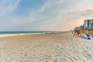 On the beach - Palms Resort 3BR | 🏖️Oceanfront 🏖️ (Myrtle Beach)