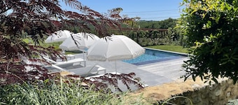 Maison D'exception Climatisée en Périgord Noir-piscine Privée