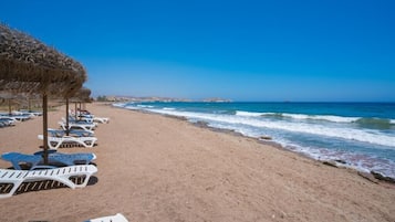 Vlak bij het strand
