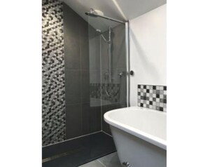 村舍, 私人浴室, 河景 | 浴室