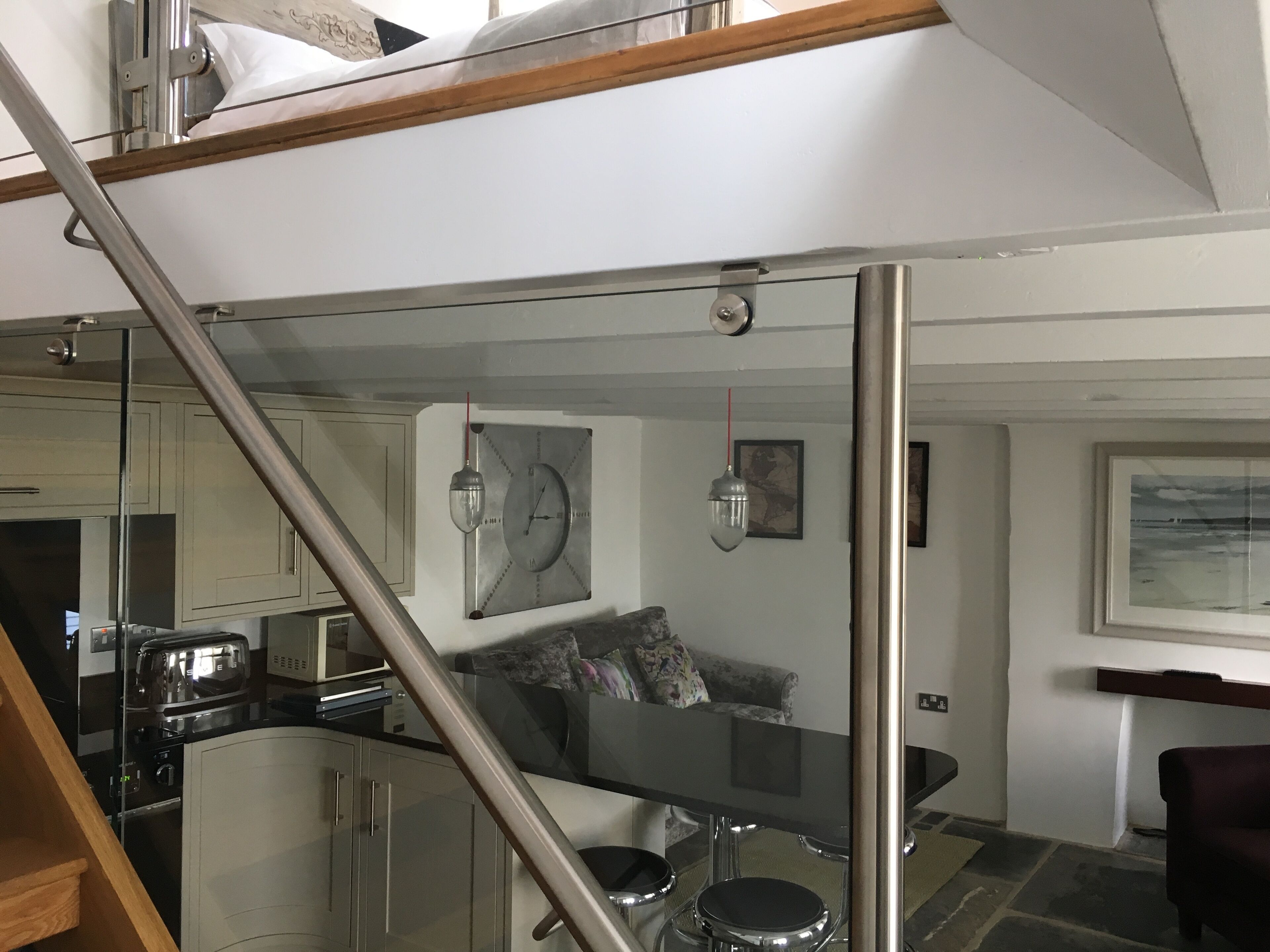 Casa de campo, baño privado, vistas al río | Interior