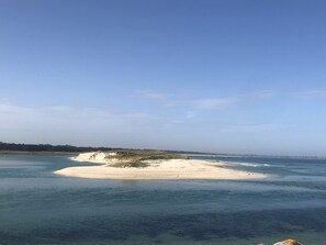 Beach nearby, sun-loungers