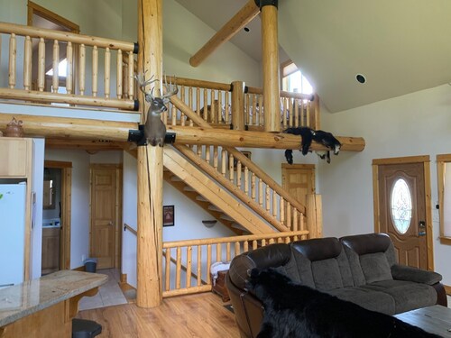 Log home in the Mountains