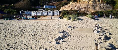 Beach nearby, beach towels