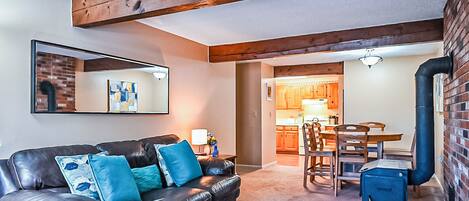 TV, fireplace, DVD player, table tennis