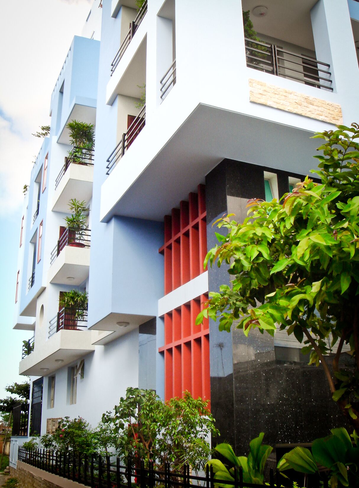 Fachada da propriedade