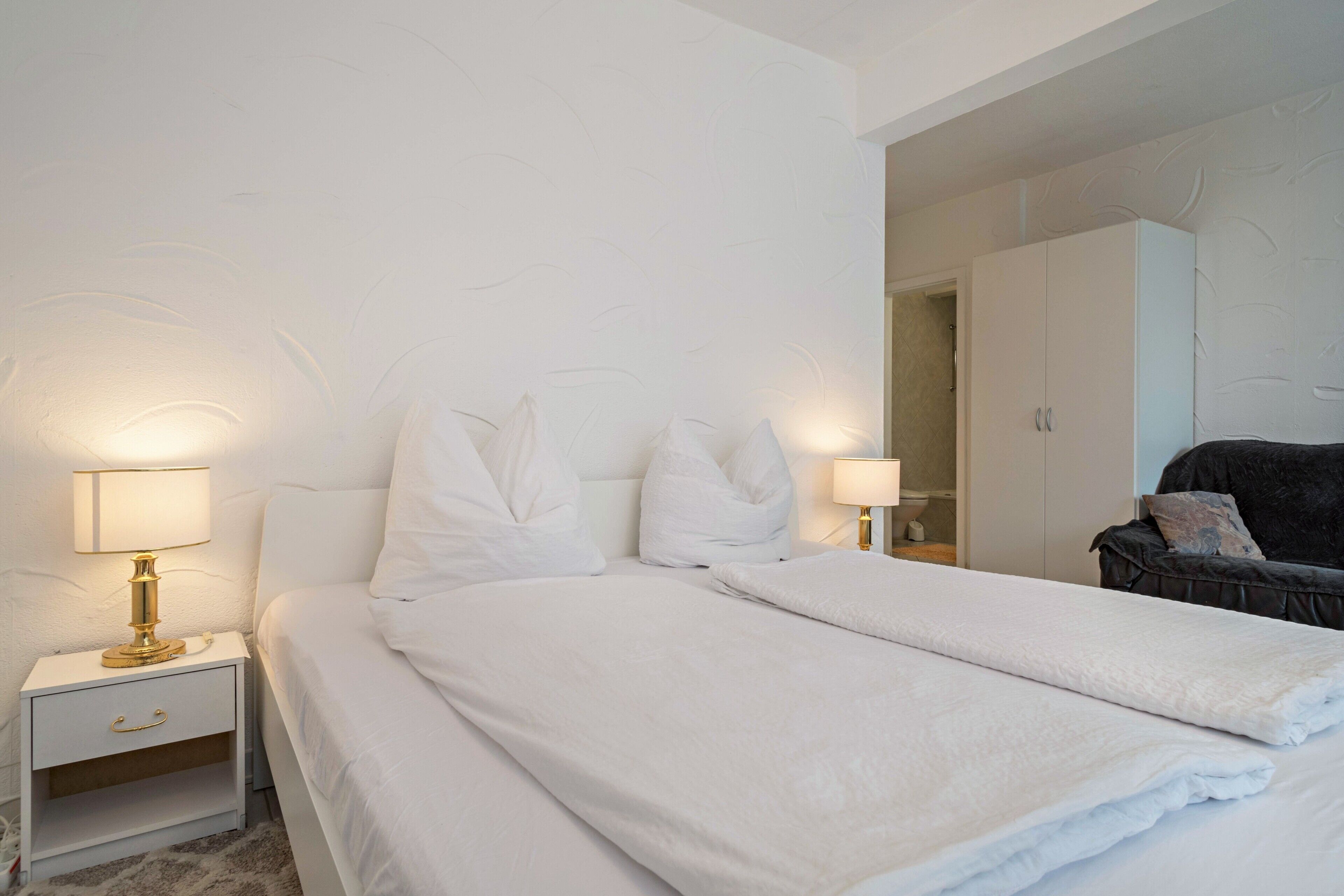 1 Schlafzimmer, Bügeleisen/Bügelbrett, kostenloses WLAN, Bettwäsche