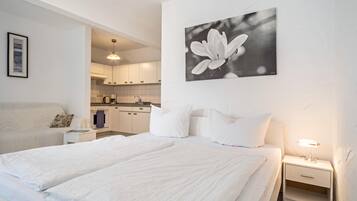 1 Schlafzimmer, Bügeleisen/Bügelbrett, kostenloses WLAN, Bettwäsche