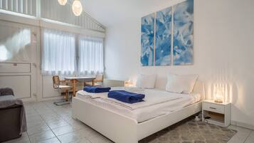 1 Schlafzimmer, Bügeleisen/Bügelbrett, kostenloses WLAN, Bettwäsche