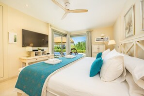 4 slaapkamers, een strijkplank/strijkijzer, gratis wifi, beddengoed