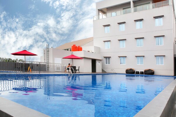 Alberca al aire libre 