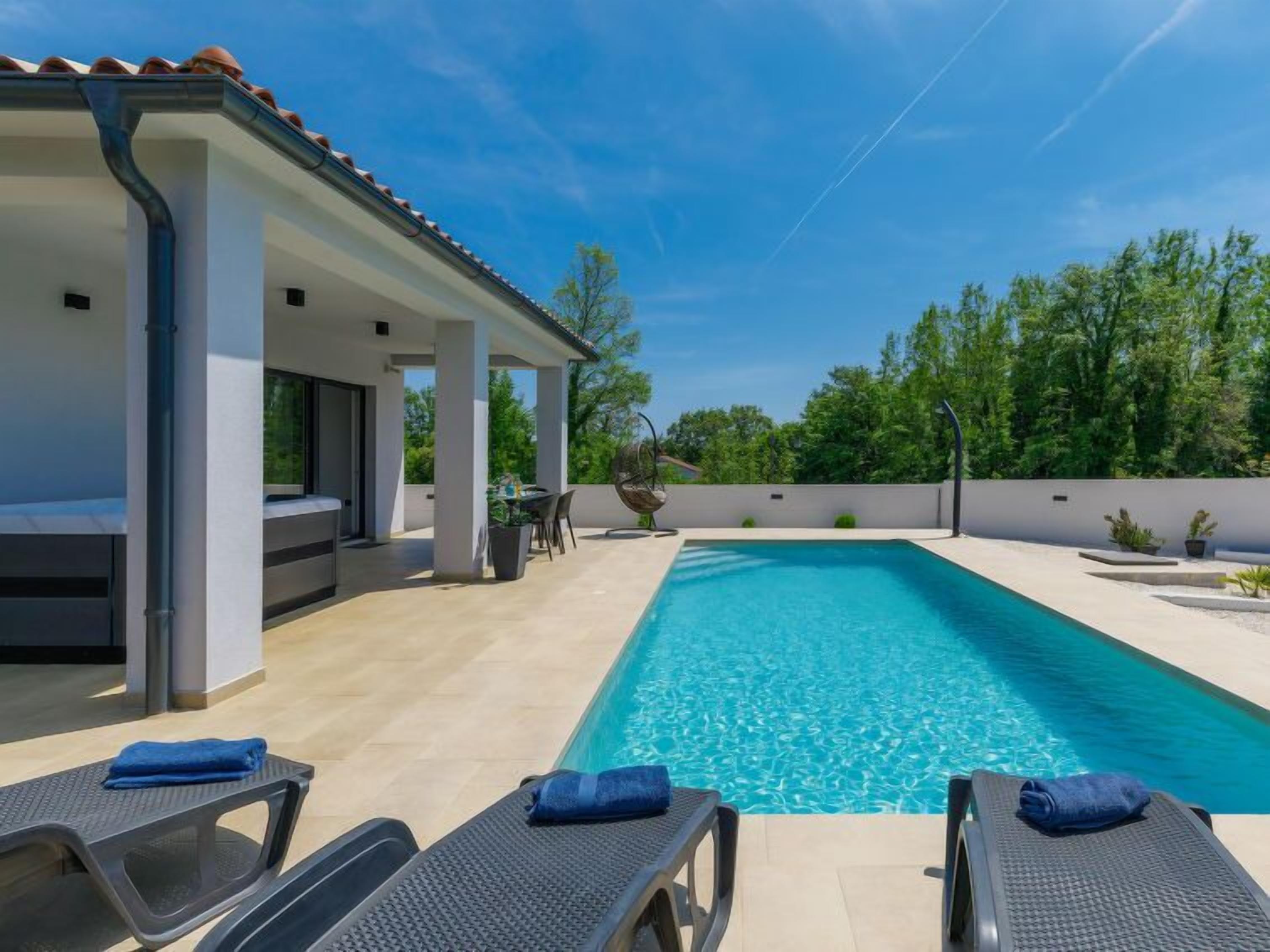 Piscine chauffée