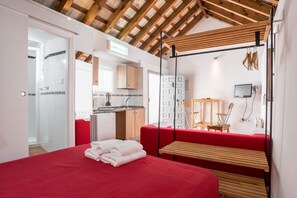 1 bedroom, iron/ironing board, free WiFi, bed sheets