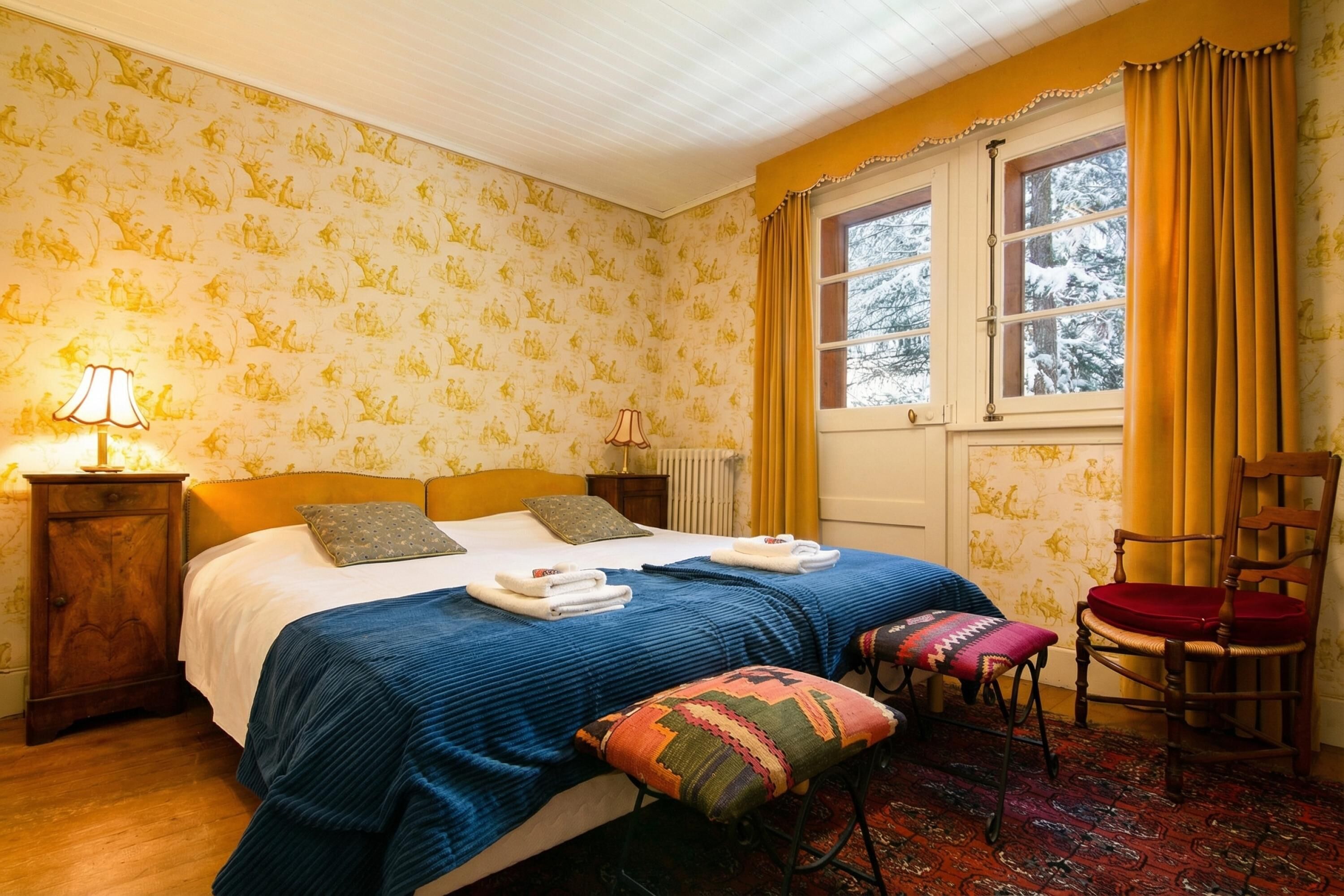 3 chambres, Wi-Fi gratuit, draps fournis