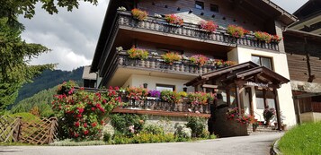 Fassade der Unterkunft