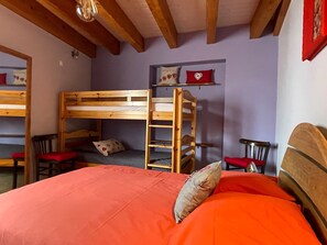 1 bedroom, iron/ironing board, travel crib, free WiFi