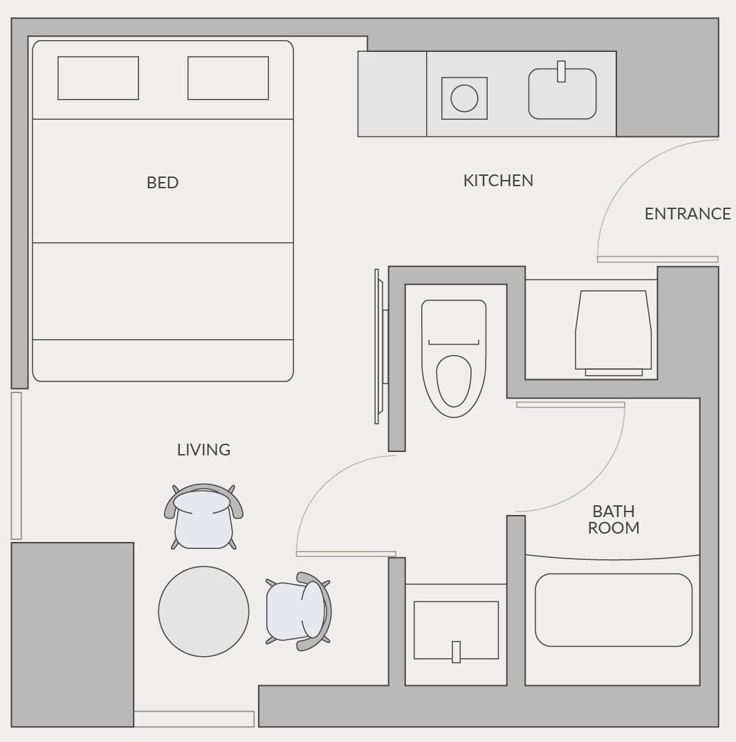 king bed room | 1 bedroom, premium bedding, in-room safe, desk