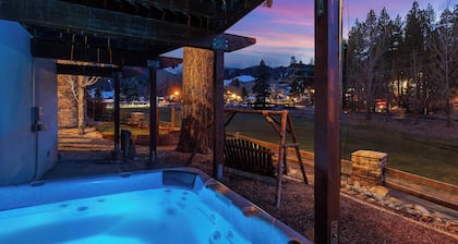 Wolf Creek Luxury Estate by Destination Big Bear : Luxury Mansion! Walk to Skiing/Snowboarding! Movie Room! Game Table Galore! EV Charger!