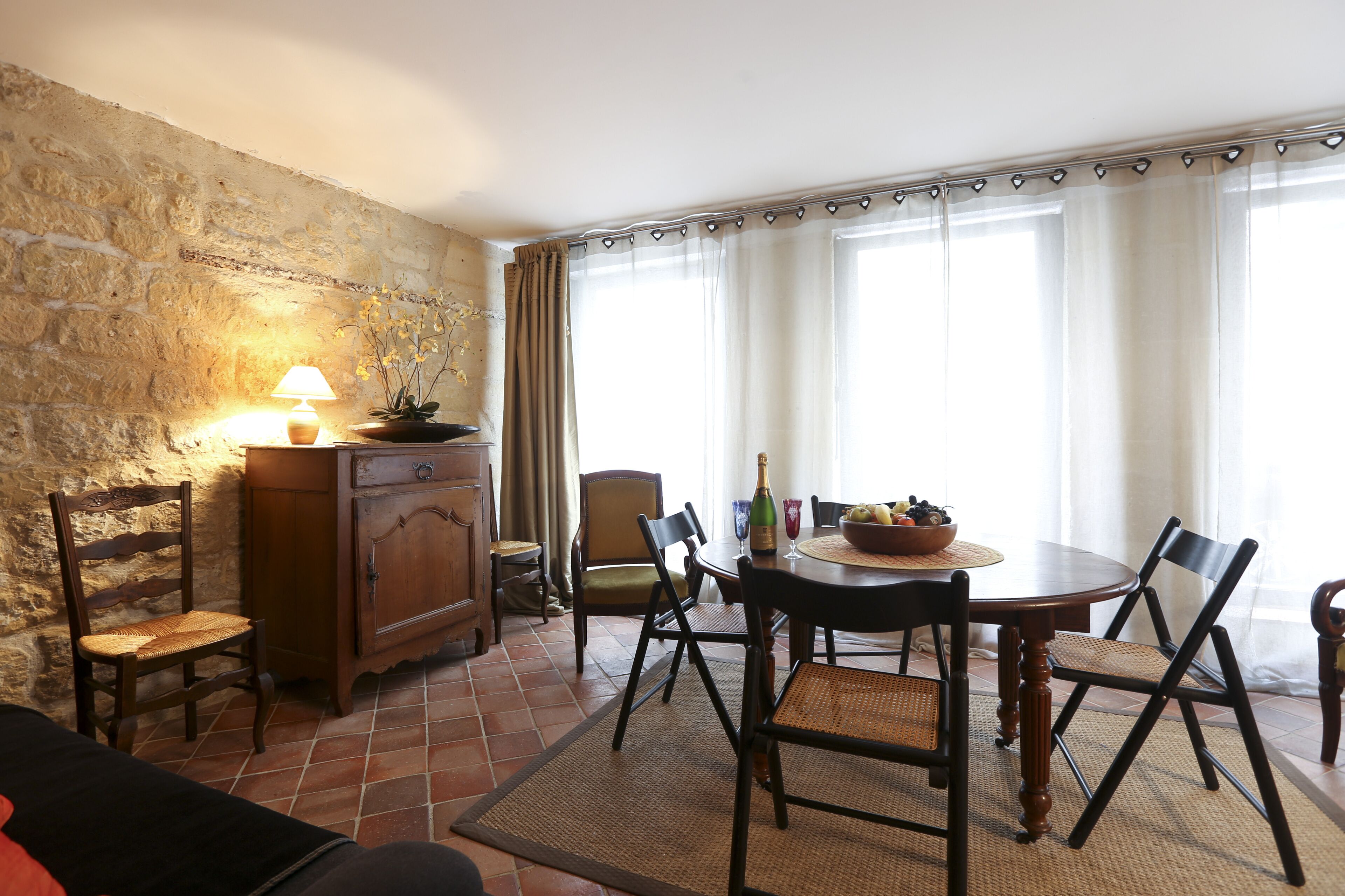 Restauration dans la chambre