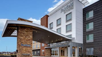 Voorkant van accommodatie