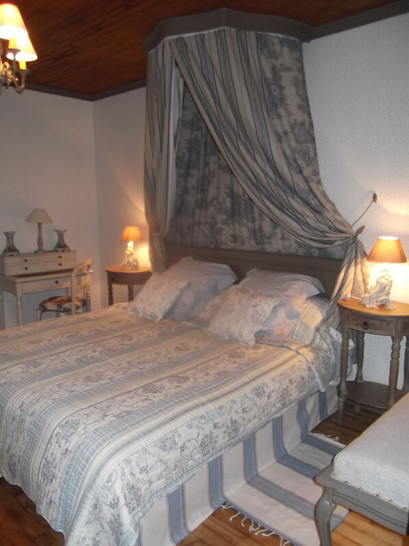 Chambre Double, baignoire