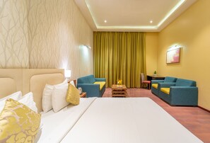 Phòng Deluxe | Minibar, bàn, truy cập Internet không dây miễn phí, bộ trải giường