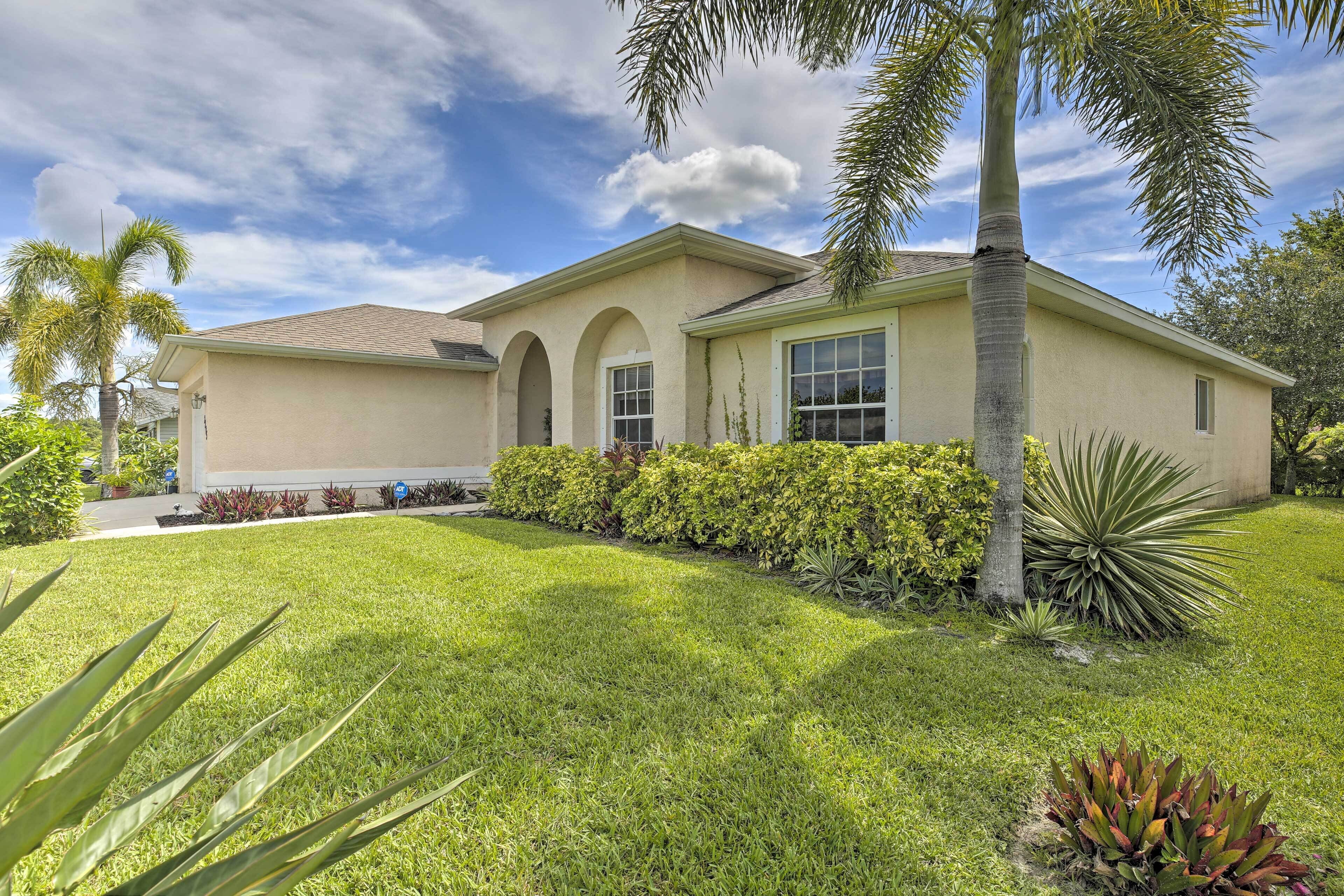 Peaceful Cape Coral Home w/ Quiet Backyard + Grill