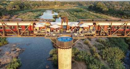 Kruger Shalati - Train on the Bridge and Garden Suites