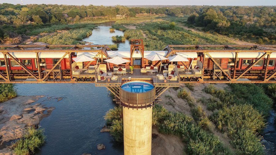 Kruger Shalati - Train on the Bridge and Garden Suites