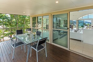 Appartement, 4 chambres, non-fumeur, cuisine | Vue depuis le balcon