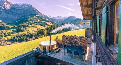 Chalet Rösi | Holiday apartment with hot tub in the mountains