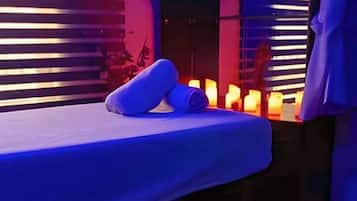 Facials, 1 treatment room, manicures and pedicures