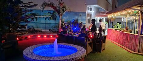 Blick auf den Garten