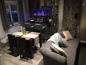 Comfort House, 3 Bedrooms | Living area - CMK Bar & Spa (Milton Keynes)