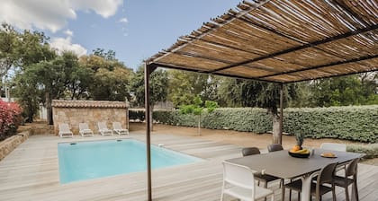 STE LUCIE DE PORTO VECCHIO bergerie neuve clim/piscine chauffée(classée****)