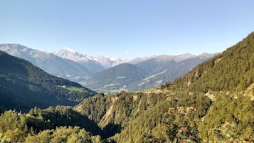 Blick auf die Berge
